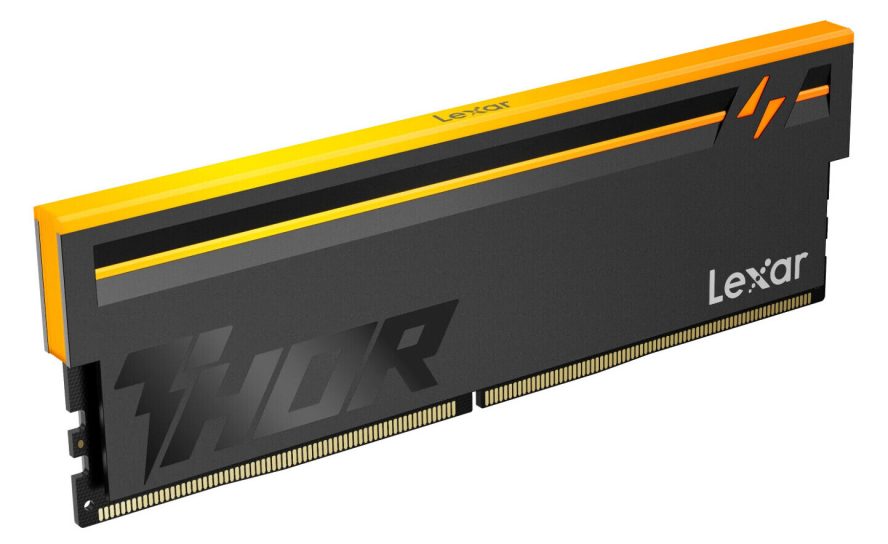Lexar представила обновленную линейку памяти THOR RGB DDR5: ярче, быстрее, изящнее