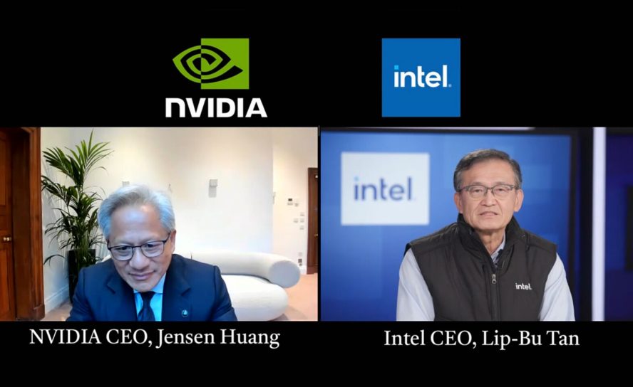 NVIDIA и Intel работали тайно: совместный проект по созданию гибридных процессоров с NVLink