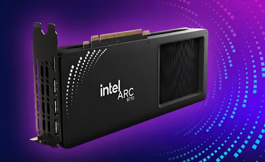 Вторая волна «Battlemage»: Intel готовит флагманскую видеокарту Arc B770