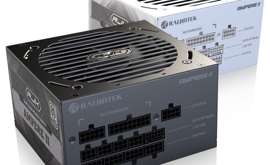 Новые блоки питания Raijintek Ampere II: тишина и мощность для современных ПК