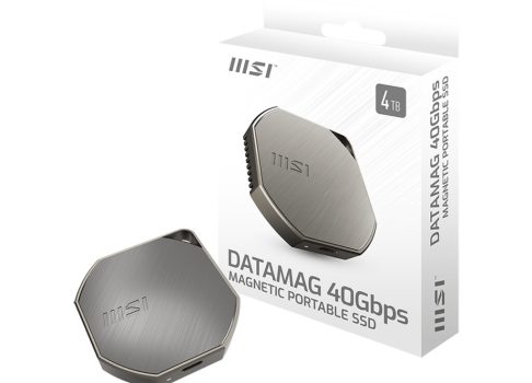 MSI DATAMAG 40 Gbps: портативный SSD на магнитах для создателей контента