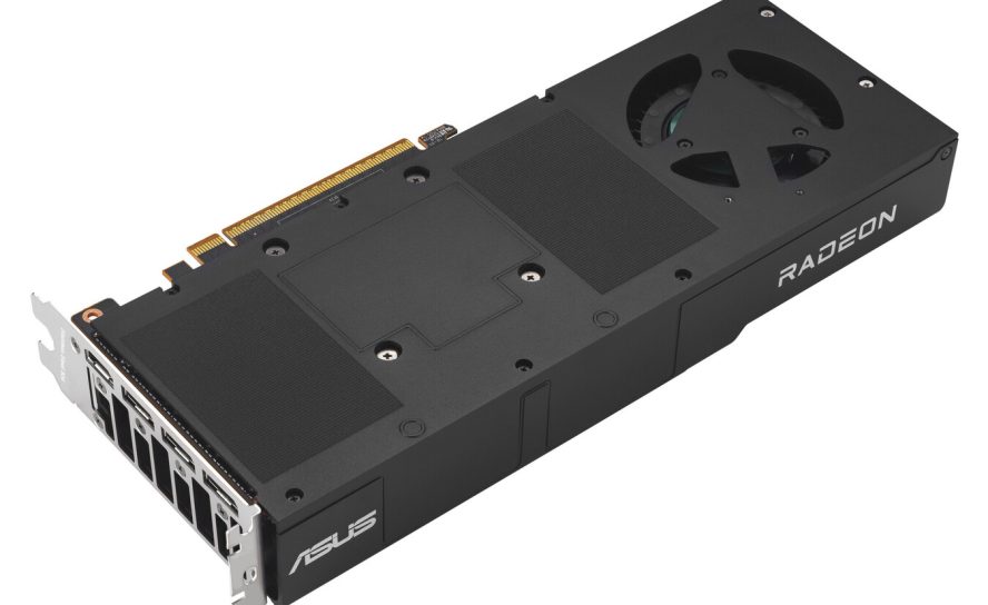 ASUS представляет Turbo Radeon AI Pro R9700: компактная видеокарта для рабочих станций