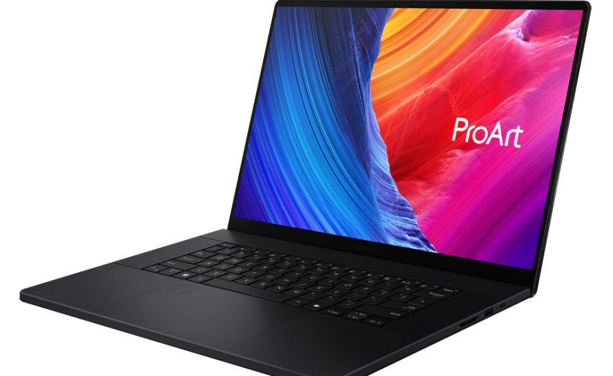 ASUS ProArt P16: новый флагман для создателей контента с дисплеем ASUS Lumina Pro OLED и RTX 5090