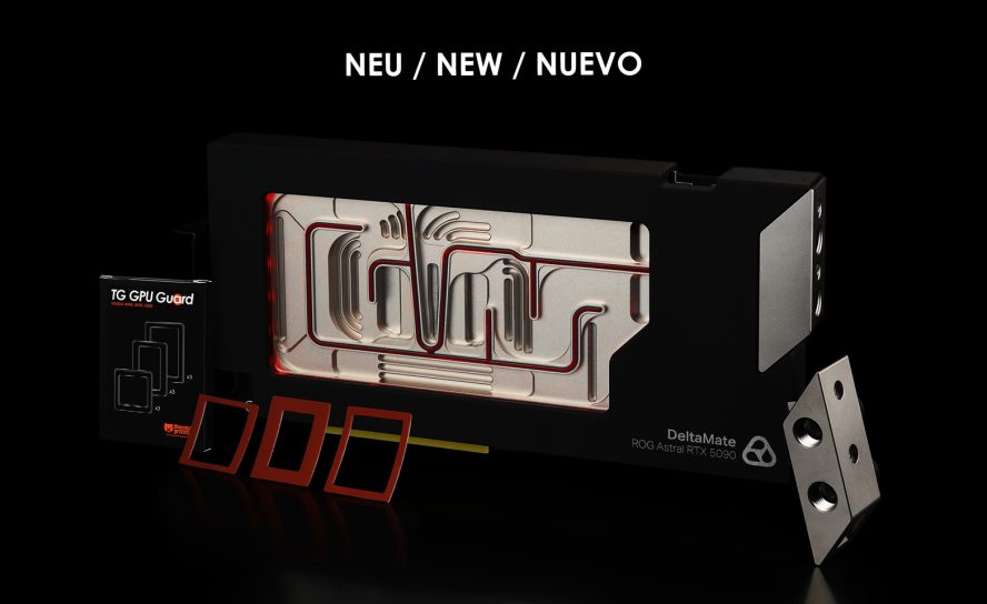 Thermal Grizzly выходит на новый уровень: анонсирован первый водоблок для GPU и защита для жидкого металла