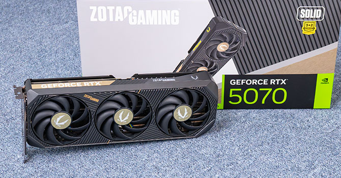 Zotac представила GeForce RTX 5070 Solid: новую видеокарту для 1440p-гейминга
