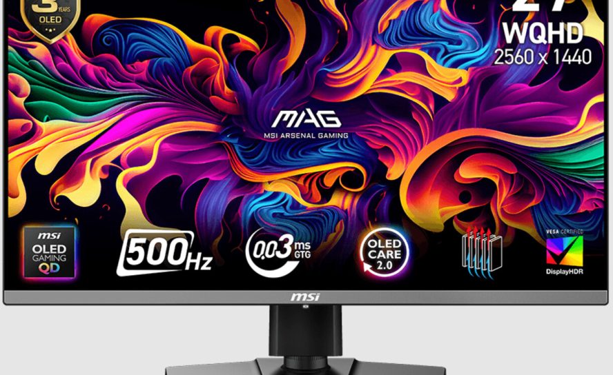 MSI MAG 272QP QD-OLED X50: 27 дюймов скорости и цвета