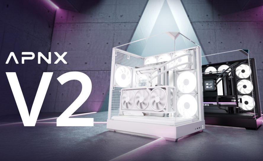 APNX V2: представлен корпус с самым большим панорамным обзором для элитных сборок