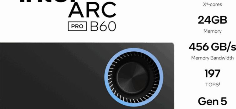 Intel врывается в мир ИИ: Arc Pro B60 и Xeon показывают впечатляющие результаты в тестах