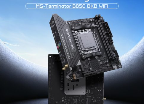 Максимум Скорости в Миниатюре: Maxsun Представила Плату MS-Terminator B850 BKB WiFi с Неожиданным Распределением PCIe 5.0