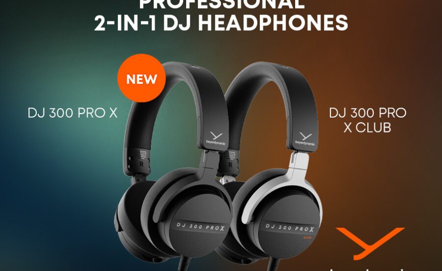 Революция для диджеев: beyerdynamic представила DJ 300 PRO X — наушники, которые мгновенно превращаются из накладных в полноразмерные