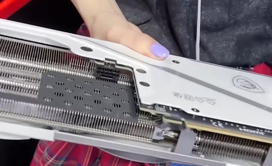 MSI показала прототип видеокарты с «невидимым» разъемом питания 12V-2×6 для идеального кабель-менеджмента