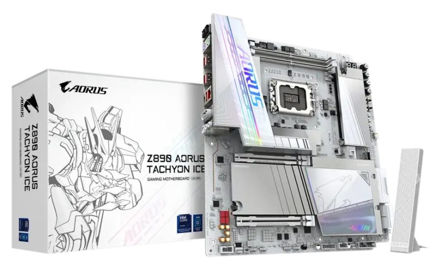 Мировой Рекорд Пал: GIGABYTE Z890 AORUS TACHYON ICE Преодолела Барьер 13000 MT/s для Памяти DDR5
