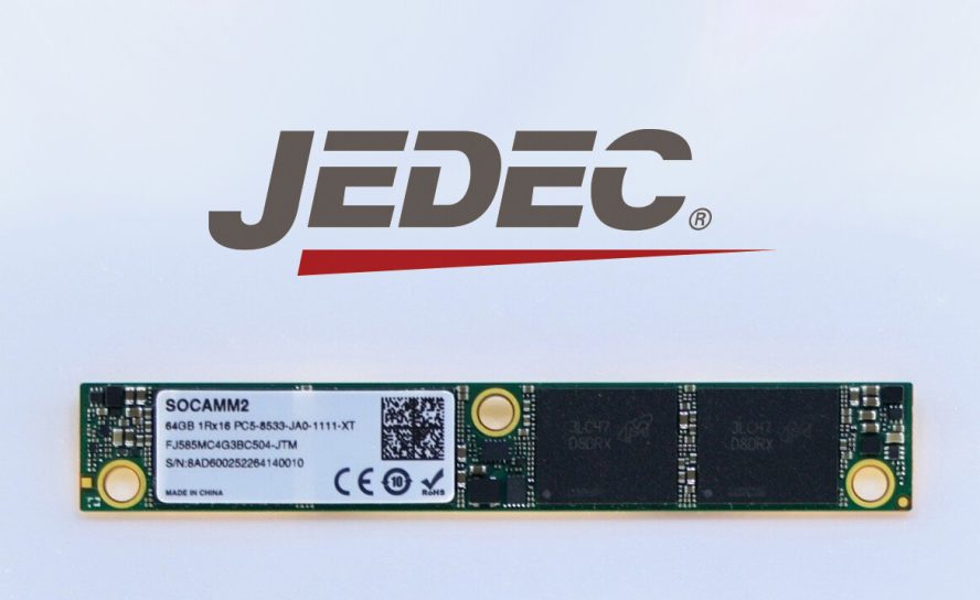 Компактная мощь для ИИ-революции: JEDEC готовит стандарт LPDDR5/5X SOCAMM2 для дата-центров