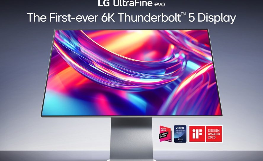 LG UltraFine evo 6K: представлен первый в мире 6K-монитор с Thunderbolt 5 для профессионалов