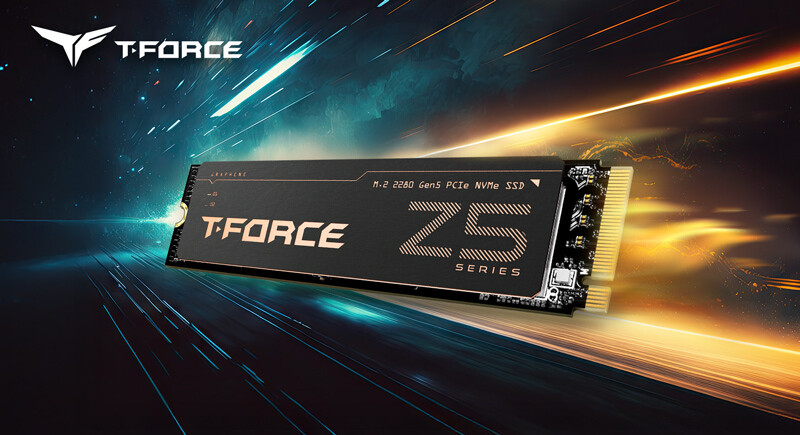 Скорость света в вашем ПК: Team Group представила T-Force Z54E M.2 — NVMe Gen 5 SSD на новом "холодном" контроллере