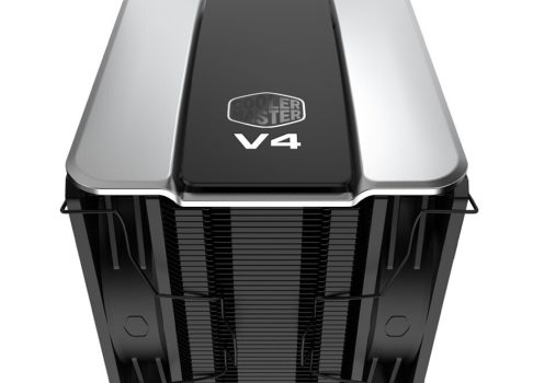 Компактный чемпион: Cooler Master представила V4 Alpha 3DHP Black — башенный кулер с технологией "V-двигателя"