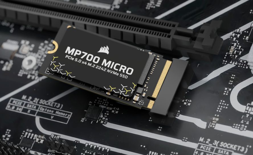Двойной Удар PCIe 5.0: Corsair Представляет Флагманский MP700 PRO XT и Компактный MP700 MICRO для Ультратонких Сборок