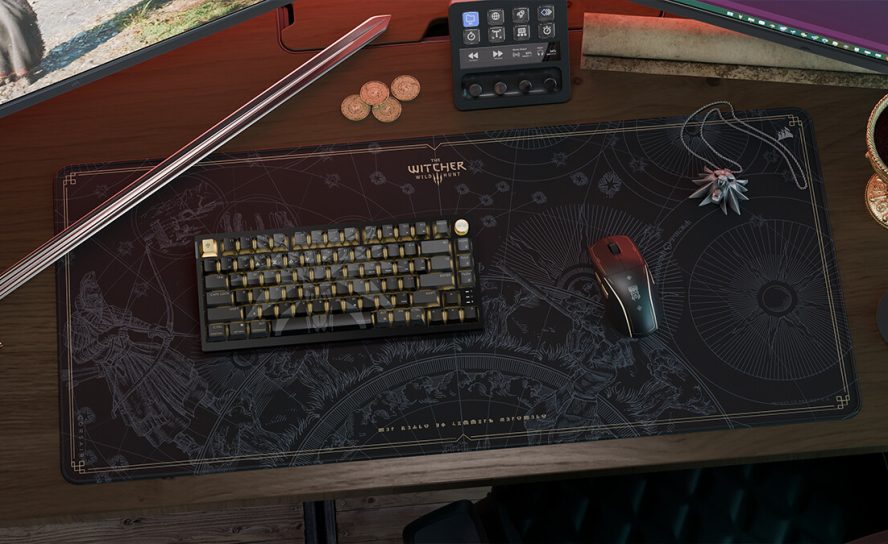 Десять Лет Убийства Монстров: Corsair Выпускает Лимитированную Коллекцию Периферии к Юбилею «Ведьмака 3»