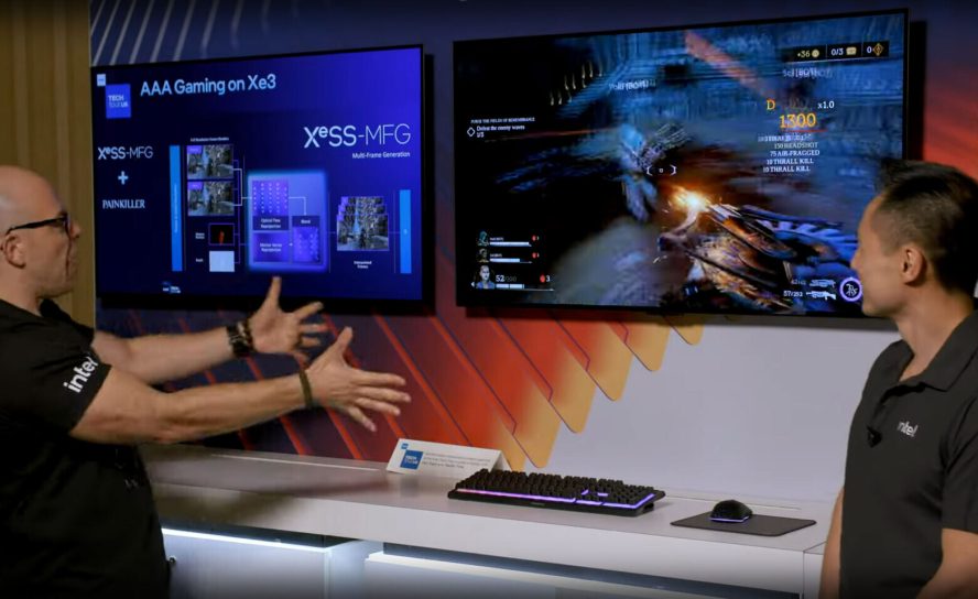 Intel делает ставку на скорость: XeSS 3 с генерацией кадров придет во все старые игры