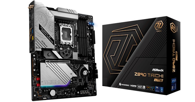ASRock готовит "тяжеловеса" для Intel: Представлена материнская плата Taichi Lite на чипсете Z890