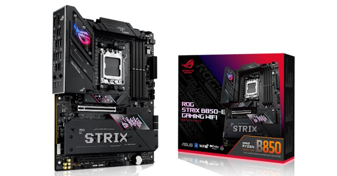ASUS ROG Strix B850-E Gaming Wi-Fi: премиальный функционал X870 на чипсете B850