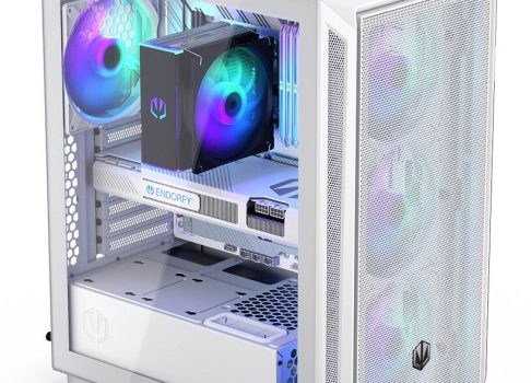 Снежная Элегантность: ENDORFY Выпускает Корпус Arx 500 White ARGB — Идеальную Основу для Идеального ПК