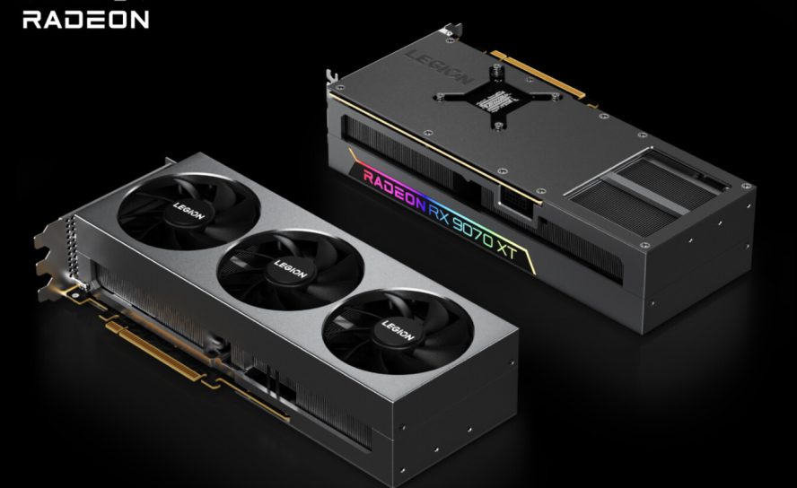 Секретное Оружие Lenovo: Компания Выпустила Кастомную Видеокарту LEGION Radeon RX 9070 XT Для Своих Мощных Игровых ПК