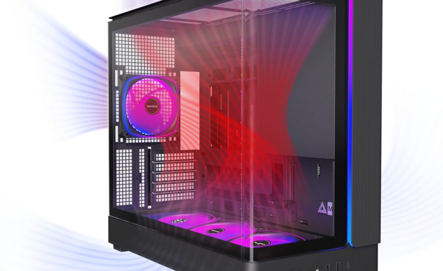 Эволюция Дизайна: MONTECH Представляет Корпуса KING 45 и KING 15 с Панорамным Стеклом и Инновационным Охлаждением