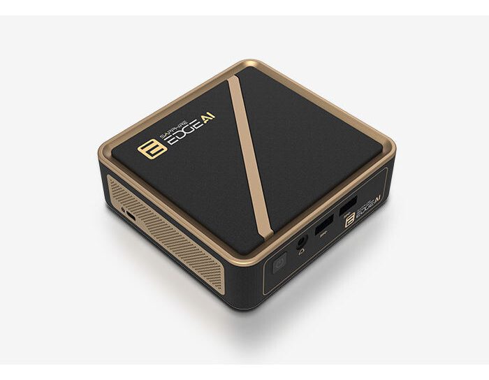 SAPPHIRE EDGE AI: Эра компактных ПК с интеллектом на борту. Встречайте настольный ИИ в миниатюрном корпусе