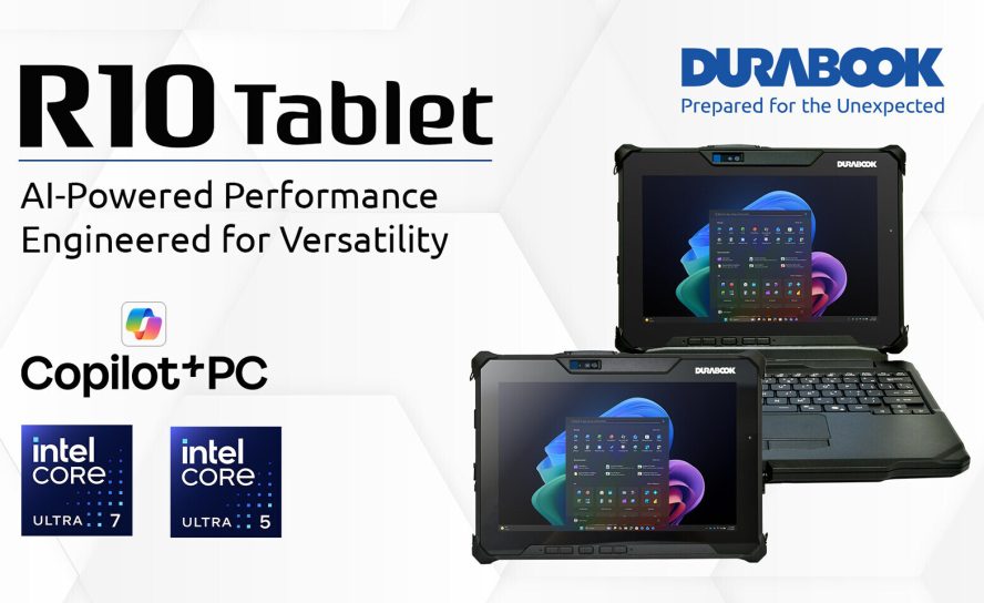 Durabook R10: Самый Выносливый "Компьютер с ИИ" — Теперь Доступен в Формате Защищенного Планшета