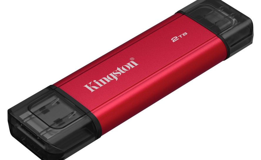 Kingston представила свой первый портативный SSD без кабелей — компактный и скоростной Dual Portable SSD