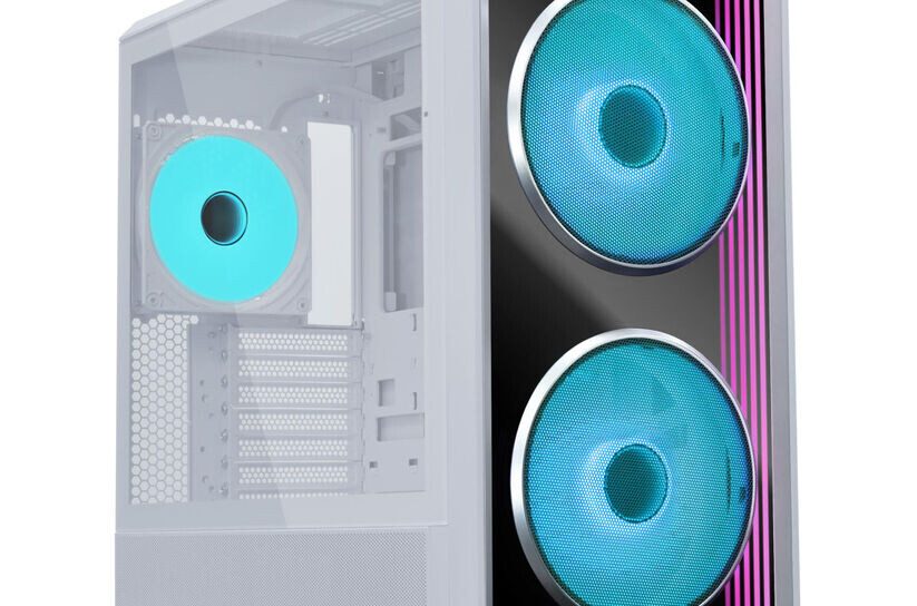 Бесконечность и Воздух: Lian Li представила корпус LANCOOL 217 INF с панорамным "зеркалом бесконечности"