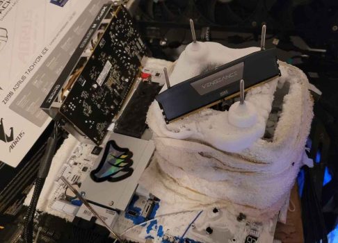 Новый мировой рекорд: Геймерская память Corsair Vengeance DDR5 пробила отметку 13153 MT/s