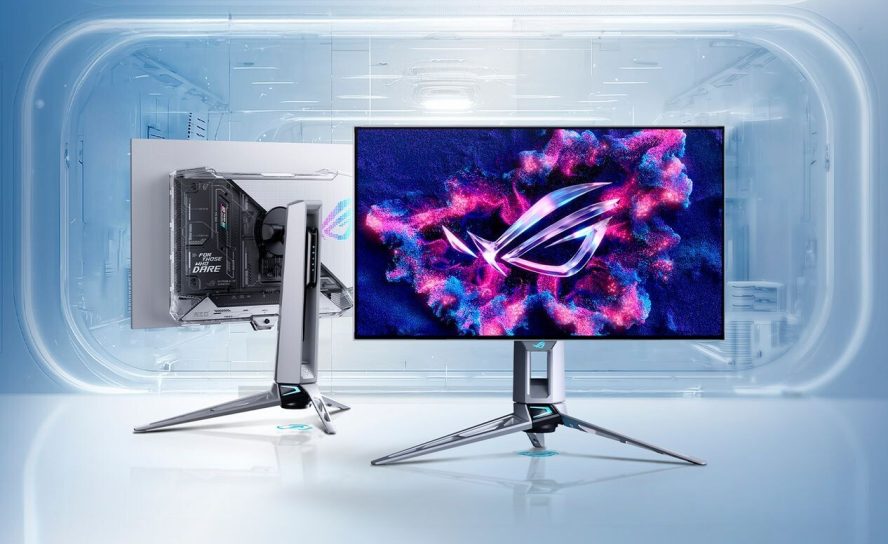 ASUS ROG представила «самый быстрый в мире» OLED-монитор на 540 Гц: встречайте Swift PG27AQWP-W и Strix XG27AQWMG