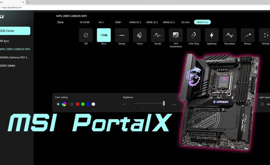 Прощайте, лишние приложения: MSI выводит управление RGB-подсветкой в браузер