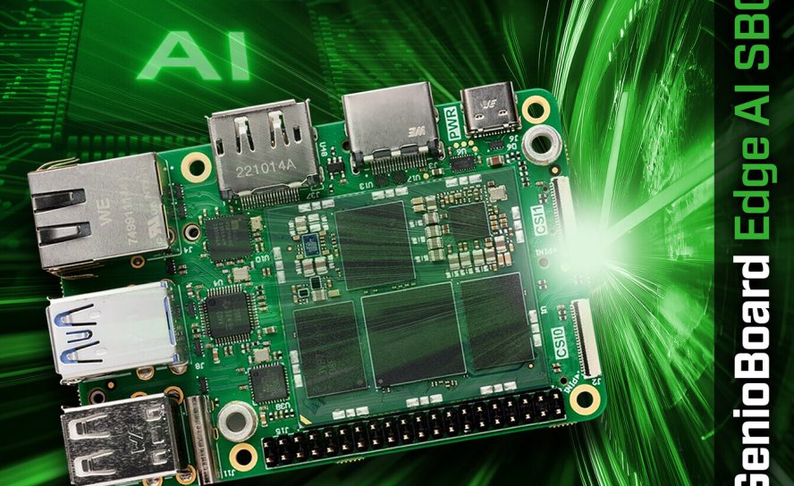 Гонка со временем: Grinn представила компактный одноплатный компьютер GenioBoard для ускорения внедрения ИИ в IoT
