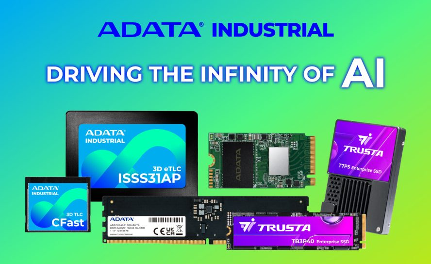 ADATA INDUSTRIAL входит на рынок США: Компания представит экосистему хранения данных «от периферии до облака» для эпохи ИИ