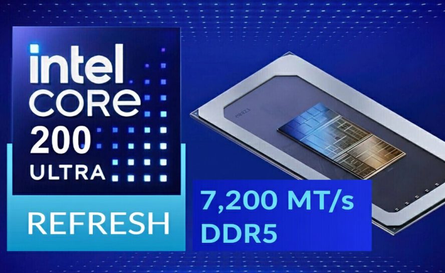 Intel форсирует память: процессоры "Arrow Lake Refresh" получат нативную поддержку DDR5-7200