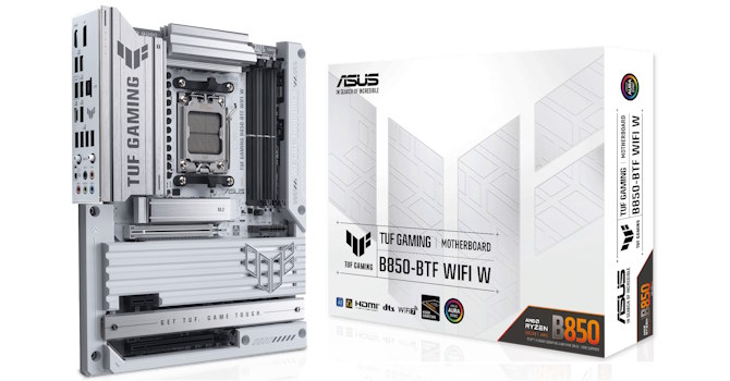 Революция «Скрытых Кабелей»: ASUS представляет материнскую плату TUF Gaming B850-BTF, которая убирает провода за кулисы