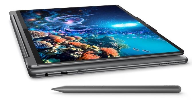 Элегантность и ИИ: Lenovo Yoga 9i 2-in-1 Aura Edition — флагманский трансформер на Intel Lunar Lake