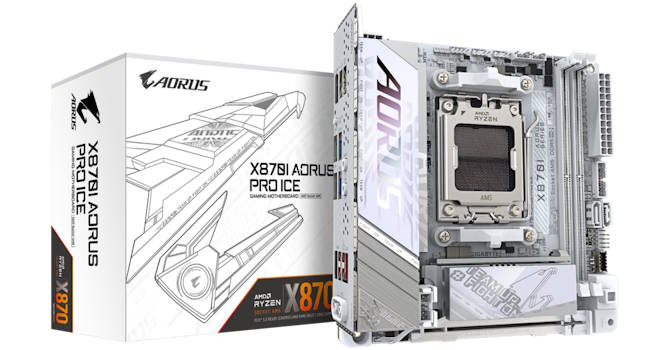 Белая Революция для Mini-ITX: Обзор Материнской Платы Gigabyte X870I Aorus Pro Ice