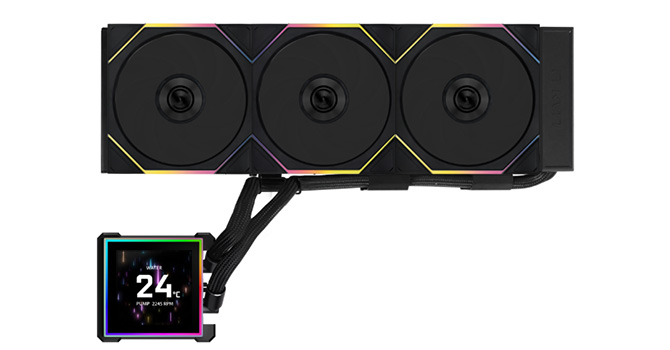 Эстетика и Инновации: Lian Li представила HydroShift II с LCD-дисплеем и «невидимыми» проводами