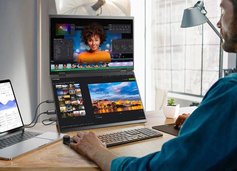 Два экрана в одном: UPERFECT выводит мобильную продуктивность на новый уровень с сенсорным стеком Delta Pro Touch