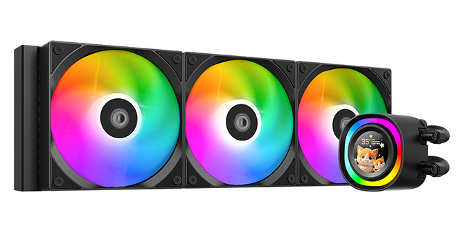 Персонализация в центре внимания: ID-Cooling FX360 LCD — 360-мм СЖО с дисплеем и игровыми темами