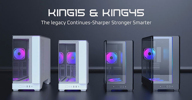 Montech Сжимает Формат "Аквариума": Представлен Компактный Корпус King 45 Pro с Изогнутым Стеклом и ARGB