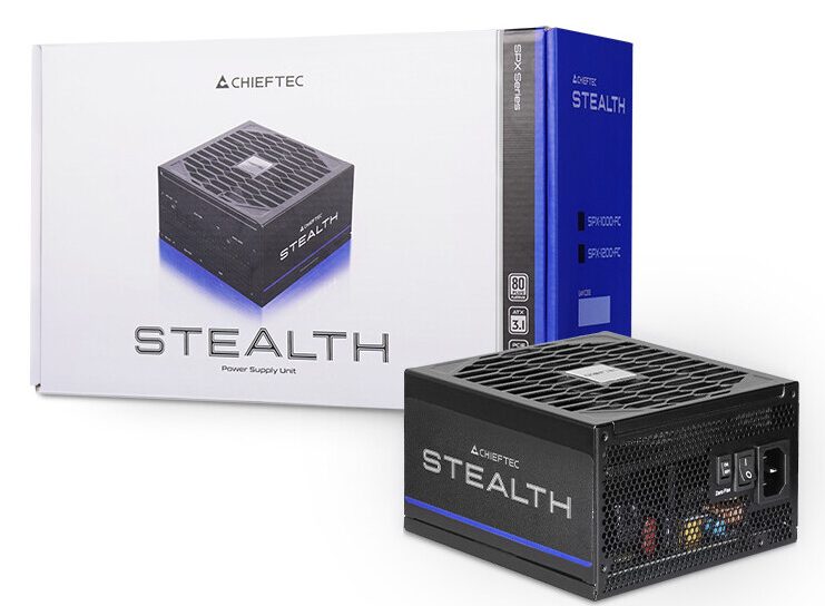 Тихая мощь: CHIEFTEC представляет серию блоков питания Stealth с сертификатом 80 Plus Platinum и поддержкой PCIe Gen 5