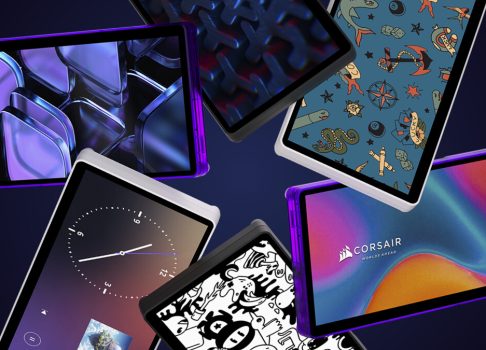 Corsair представила новые цветовые версии XENEON EDGE 14,5" LCD Touchscreen: Atomic Purple и White