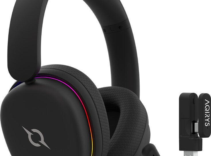 AQIRYS представила беспроводную игровую гарнитуру LUNA с виртуальным звуком 7.1 и трёхрежимным подключением