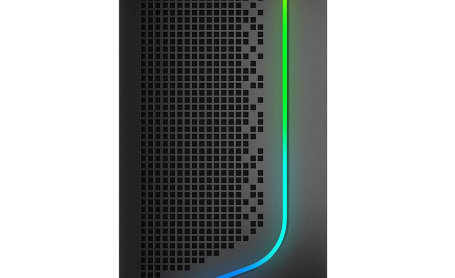 Sharkoon представила компактный корпус J1000 ARGB с улучшенным охлаждением и стильной подсветкой