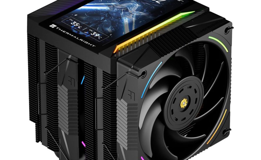 Thermalright представила Peerless Assassin 120 Vision Max — кулер с полноцветным дисплеем на верхней панели